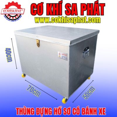 THÙNG ĐỰNG HỒ SƠ CÓ BÁNH XE