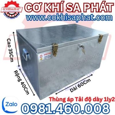Thùng áp tải tiền có bánh xe