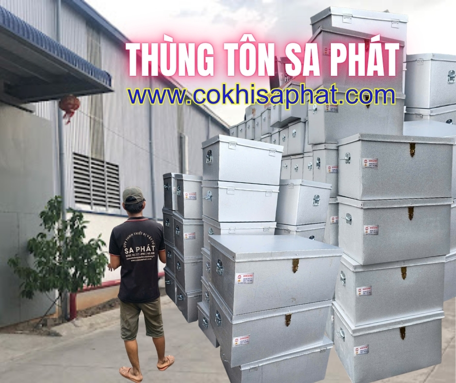 Thùng tôn giá rẻ 