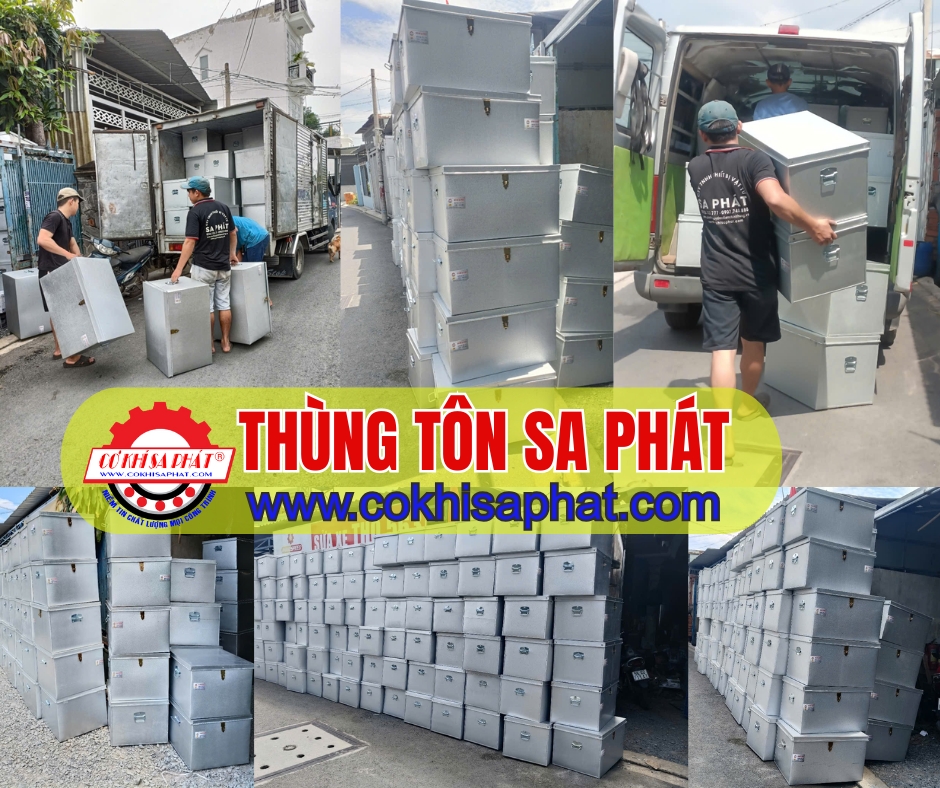 thùng tôn sa phát
