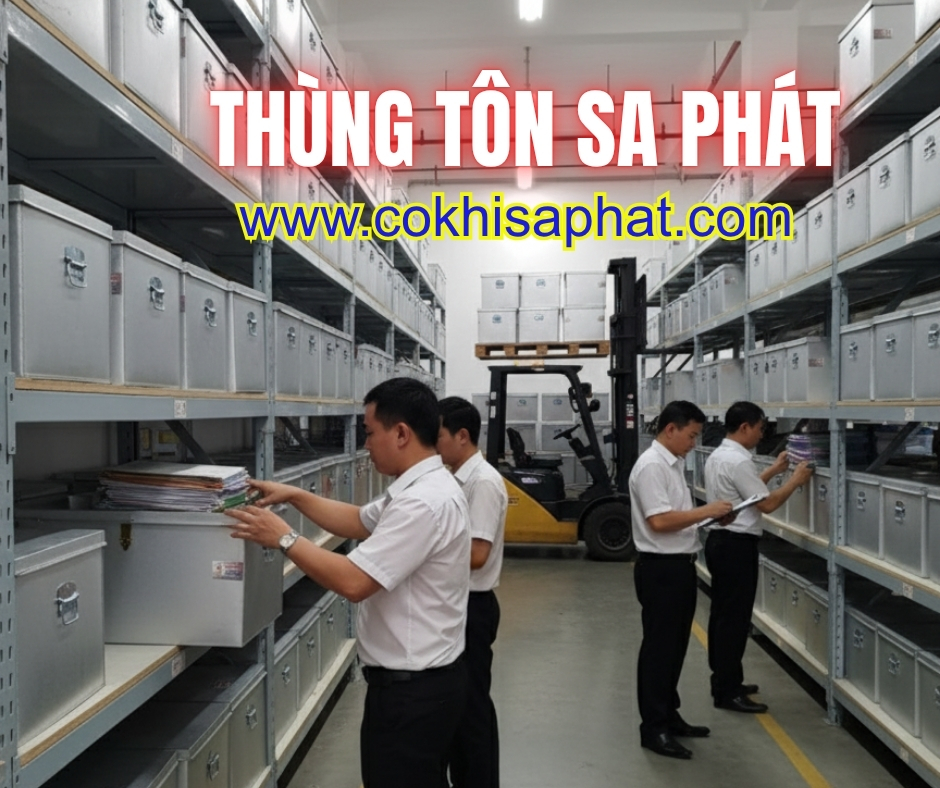 thùng tôn giá rẻ tại biên hòa đồng nai